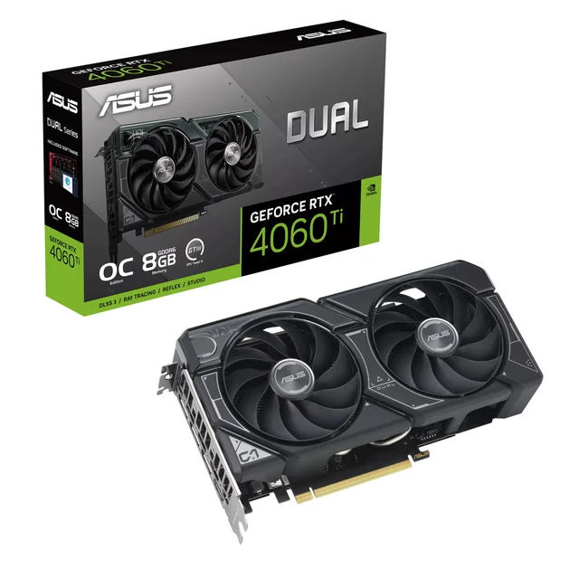Card màn hình Asus DUAL-RTX 4060 Ti-8G